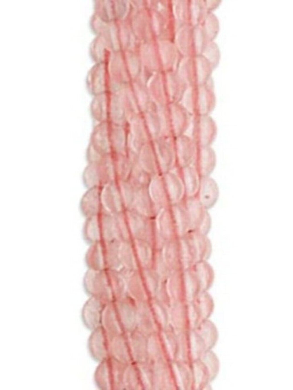 Cherry Quartz Gemstone Beads Round 4mm Bulk Lot 50 pcs